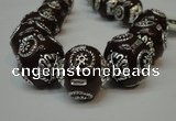 CIB228 18mm round fashion Indonesia jewelry beads wholesale