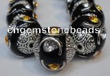 CIB238 15mm round fashion Indonesia jewelry beads wholesale