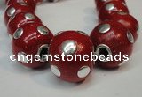 CIB240 18mm round fashion Indonesia jewelry beads wholesale