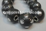 CIB241 18mm round fashion Indonesia jewelry beads wholesale