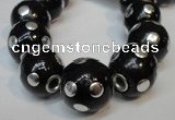 CIB242 18mm round fashion Indonesia jewelry beads wholesale