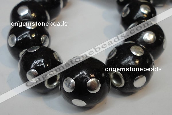 CIB242 18mm round fashion Indonesia jewelry beads wholesale