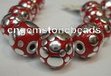 CIB248 18mm round fashion Indonesia jewelry beads wholesale