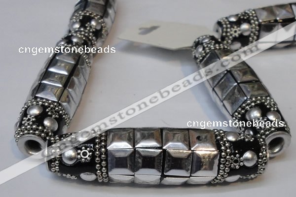 CIB25 17*60mm rice fashion Indonesia jewelry beads wholesale