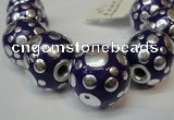 CIB252 22mm round fashion Indonesia jewelry beads wholesale