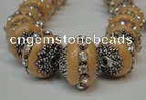 CIB272 14*16mm rondelle fashion Indonesia jewelry beads wholesale