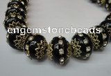 CIB276 14*16mm rondelle fashion Indonesia jewelry beads wholesale