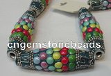 CIB28 17*60mm rice fashion Indonesia jewelry beads wholesale