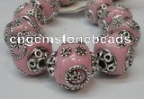 CIB280 16*16mm rondelle fashion Indonesia jewelry beads wholesale