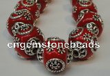 CIB281 16*16mm rondelle fashion Indonesia jewelry beads wholesale