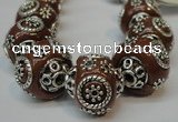 CIB282 16*16mm rondelle fashion Indonesia jewelry beads wholesale