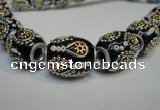 CIB302 15*20mm drum fashion Indonesia jewelry beads wholesale