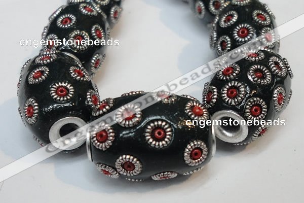 CIB328 16*21mm drum fashion Indonesia jewelry beads wholesale