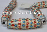 CIB33 17*60mm rice fashion Indonesia jewelry beads wholesale