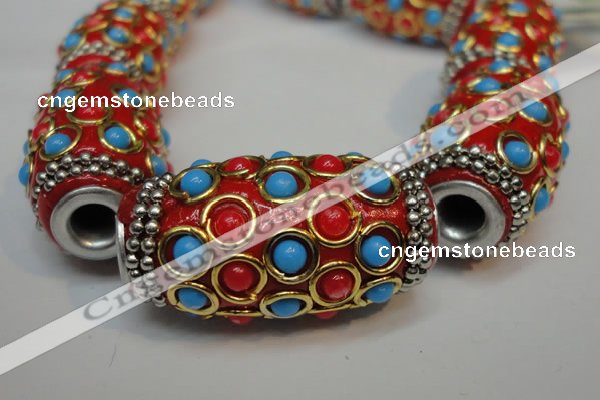 CIB336 17*33mm drum fashion Indonesia jewelry beads wholesale