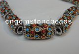 CIB337 17*33mm drum fashion Indonesia jewelry beads wholesale