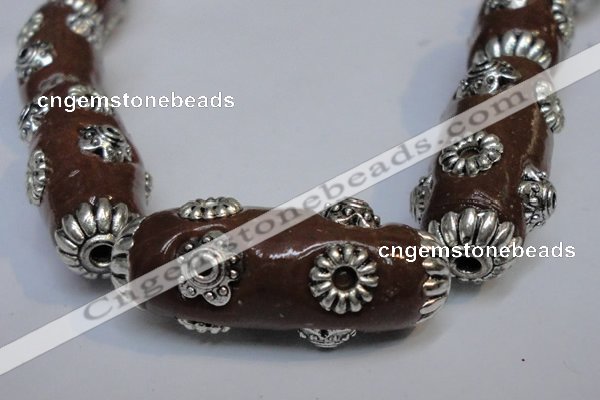 CIB340 14*35mm rice fashion Indonesia jewelry beads wholesale