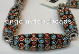 CIB35 17*60mm rice fashion Indonesia jewelry beads wholesale