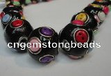 CIB352 20mm round fashion Indonesia jewelry beads wholesale