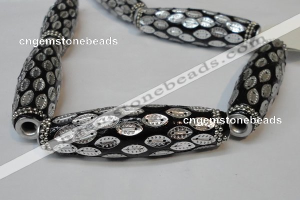 CIB36 17*60mm rice fashion Indonesia jewelry beads wholesale