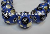 CIB365 23mm round fashion Indonesia jewelry beads wholesale