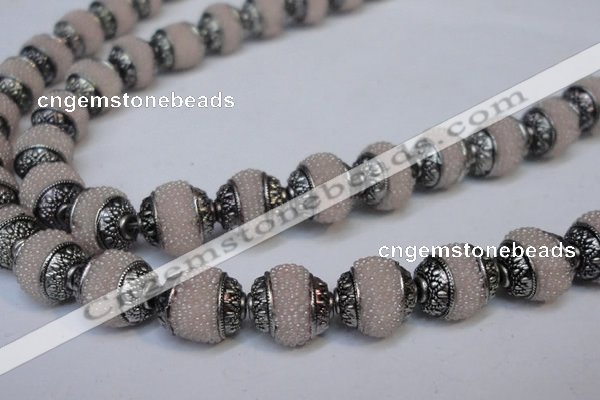 CIB380 8mm round fashion Indonesia jewelry beads wholesale