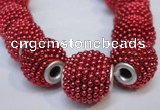 CIB391 15mm round fashion Indonesia jewelry beads wholesale