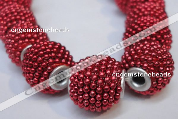 CIB391 15mm round fashion Indonesia jewelry beads wholesale