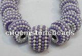 CIB394 15mm round fashion Indonesia jewelry beads wholesale