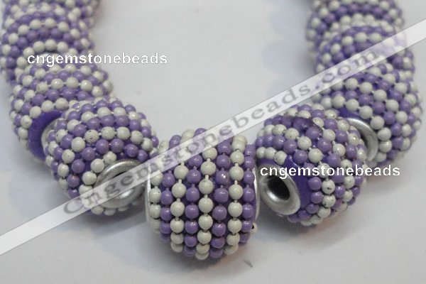 CIB394 15mm round fashion Indonesia jewelry beads wholesale