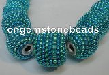 CIB401 17mm round fashion Indonesia jewelry beads wholesale