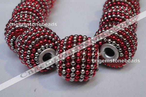 CIB403 17mm round fashion Indonesia jewelry beads wholesale