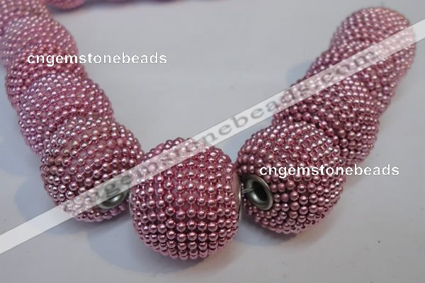 CIB410 20mm round fashion Indonesia jewelry beads wholesale