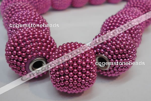 CIB411 20mm round fashion Indonesia jewelry beads wholesale