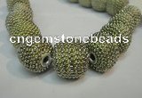 CIB412 20mm round fashion Indonesia jewelry beads wholesale