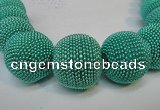 CIB419 30mm round fashion Indonesia jewelry beads wholesale