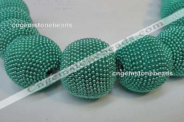 CIB419 30mm round fashion Indonesia jewelry beads wholesale