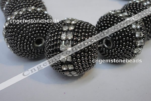 CIB426 25mm round fashion Indonesia jewelry beads wholesale