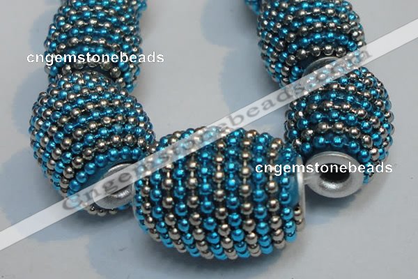 CIB432 14*21mm drum fashion Indonesia jewelry beads wholesale