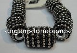 CIB437 14*21mm drum fashion Indonesia jewelry beads wholesale