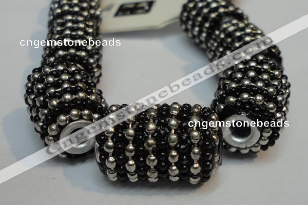 CIB437 14*21mm drum fashion Indonesia jewelry beads wholesale