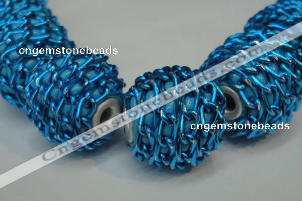 CIB445 19mm round fashion Indonesia jewelry beads wholesale