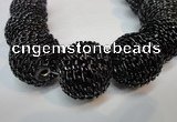 CIB456 30mm round fashion Indonesia jewelry beads wholesale