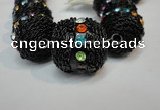 CIB462 25mm round fashion Indonesia jewelry beads wholesale