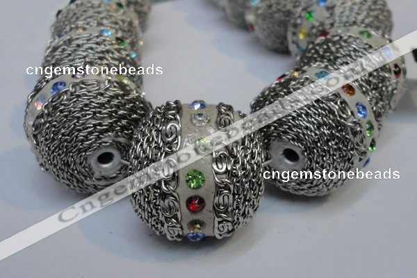 CIB465 25mm round fashion Indonesia jewelry beads wholesale