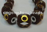 CIB483 15*16mm drum fashion Indonesia jewelry beads wholesale