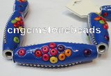 CIB51 17*60mm rice fashion Indonesia jewelry beads wholesale