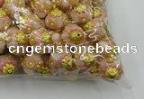 CIB532 22mm round fashion Indonesia jewelry beads wholesale
