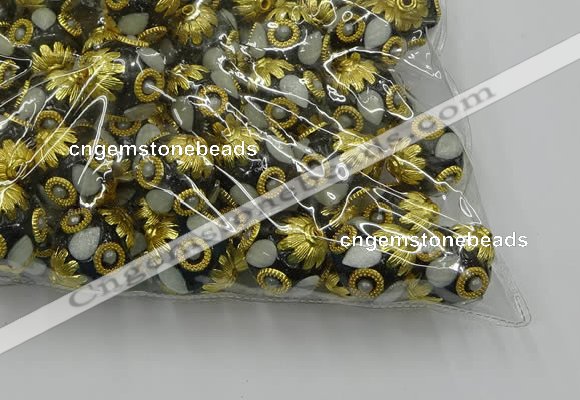 CIB540 22mm round fashion Indonesia jewelry beads wholesale