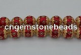 CIB549 22mm round fashion Indonesia jewelry beads wholesale